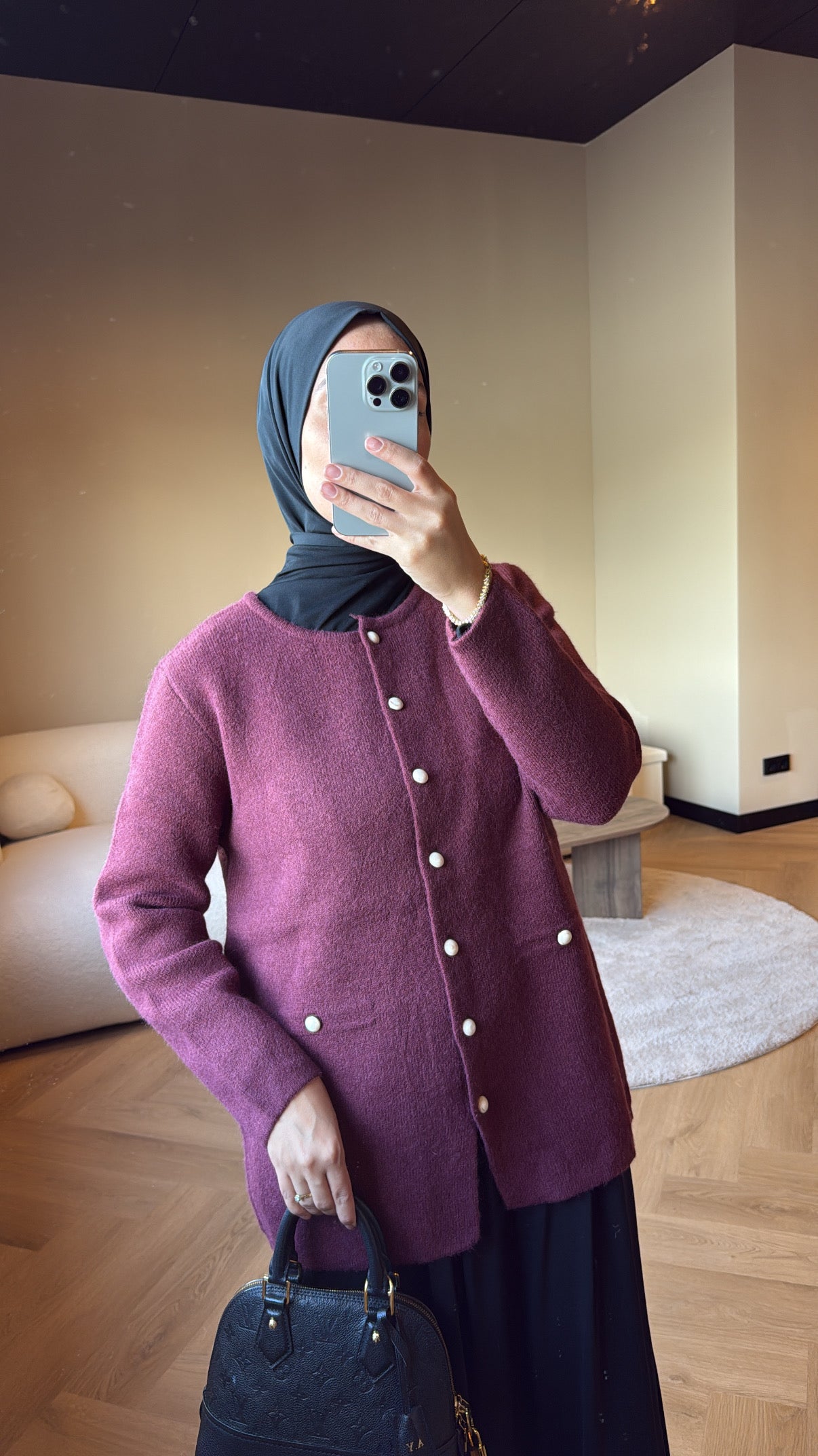 Vest Kyra - Burgundy