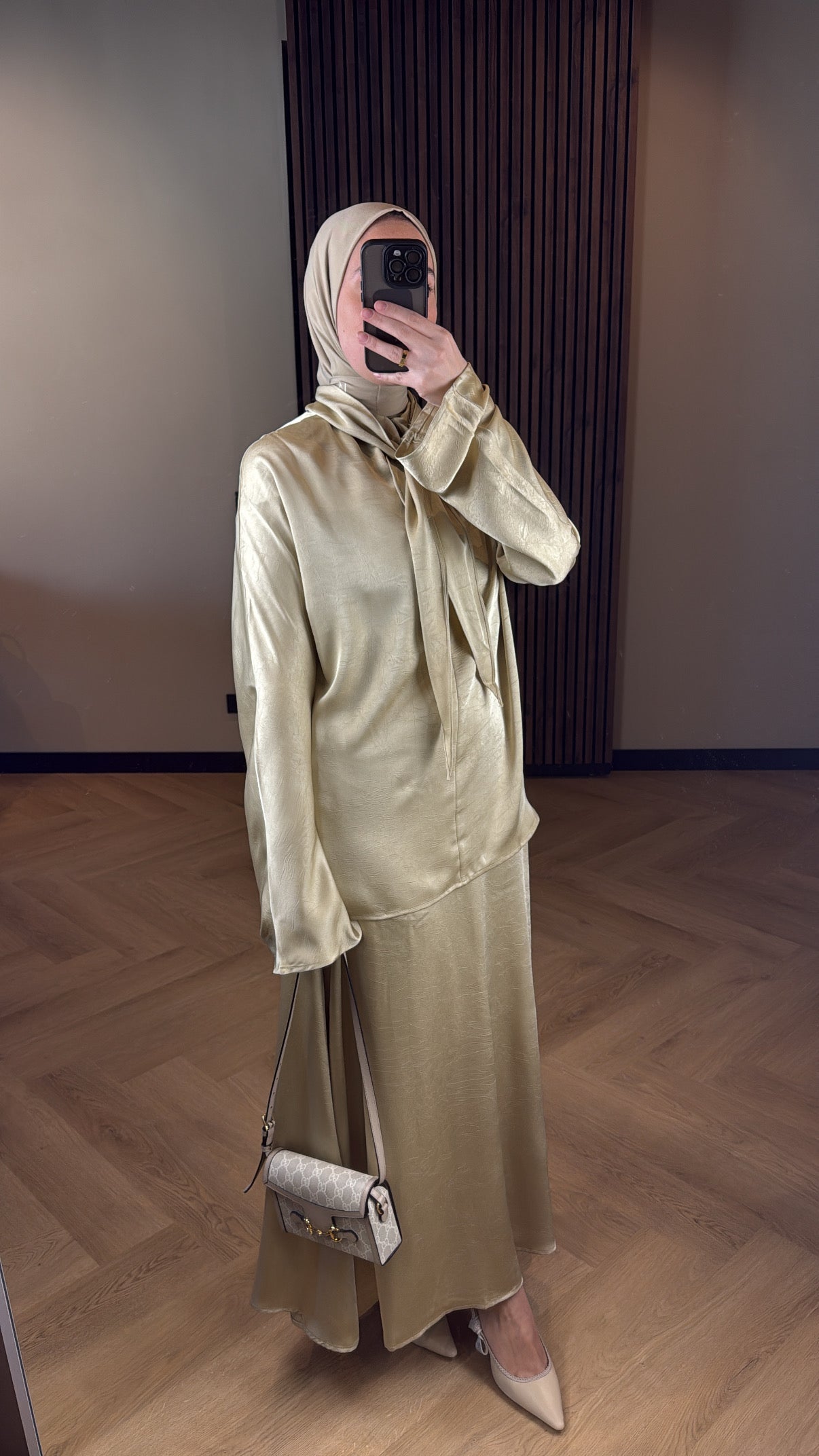 Skirt Set Amy - Sage