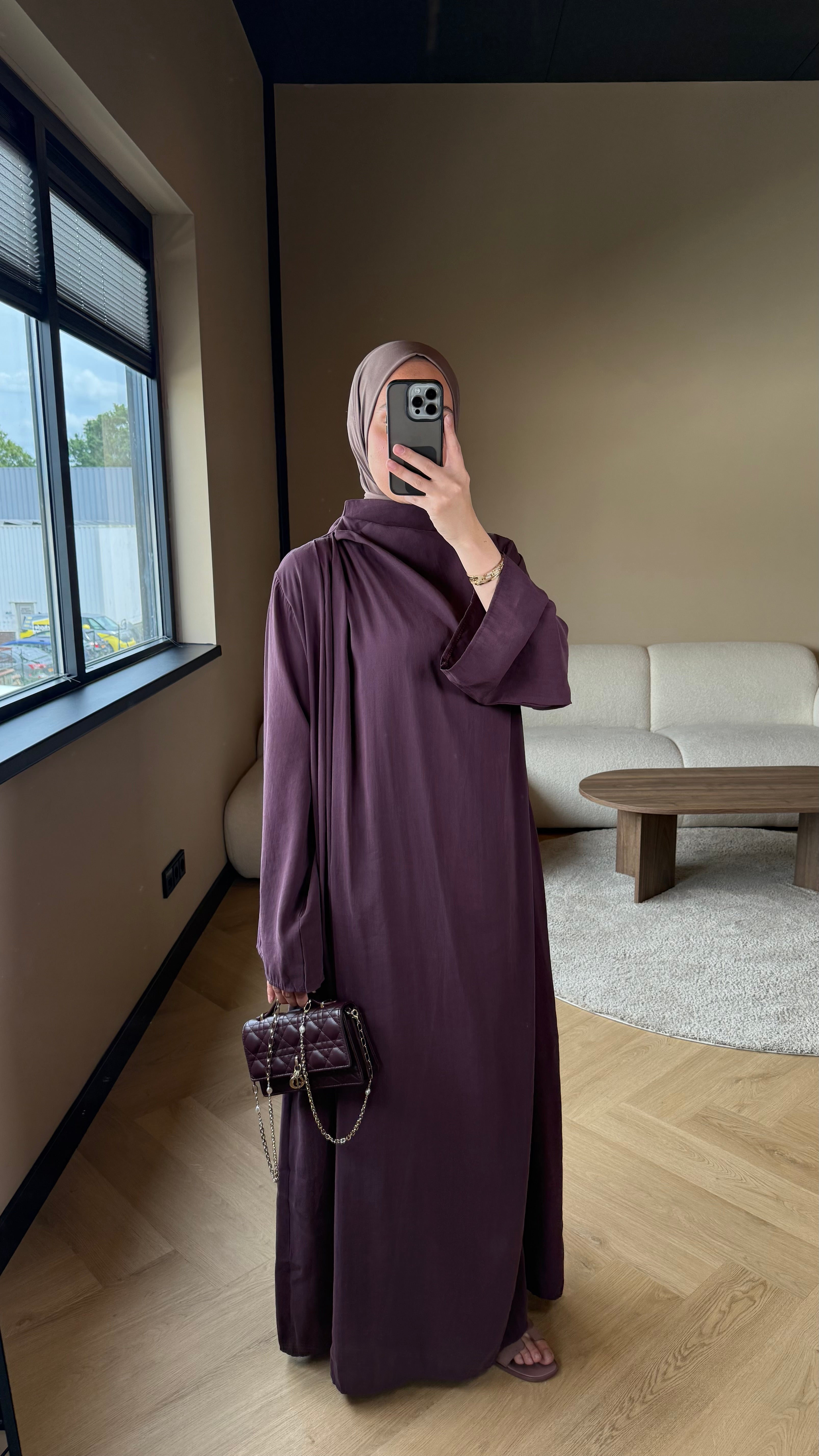 Dress Oumayra - Purple