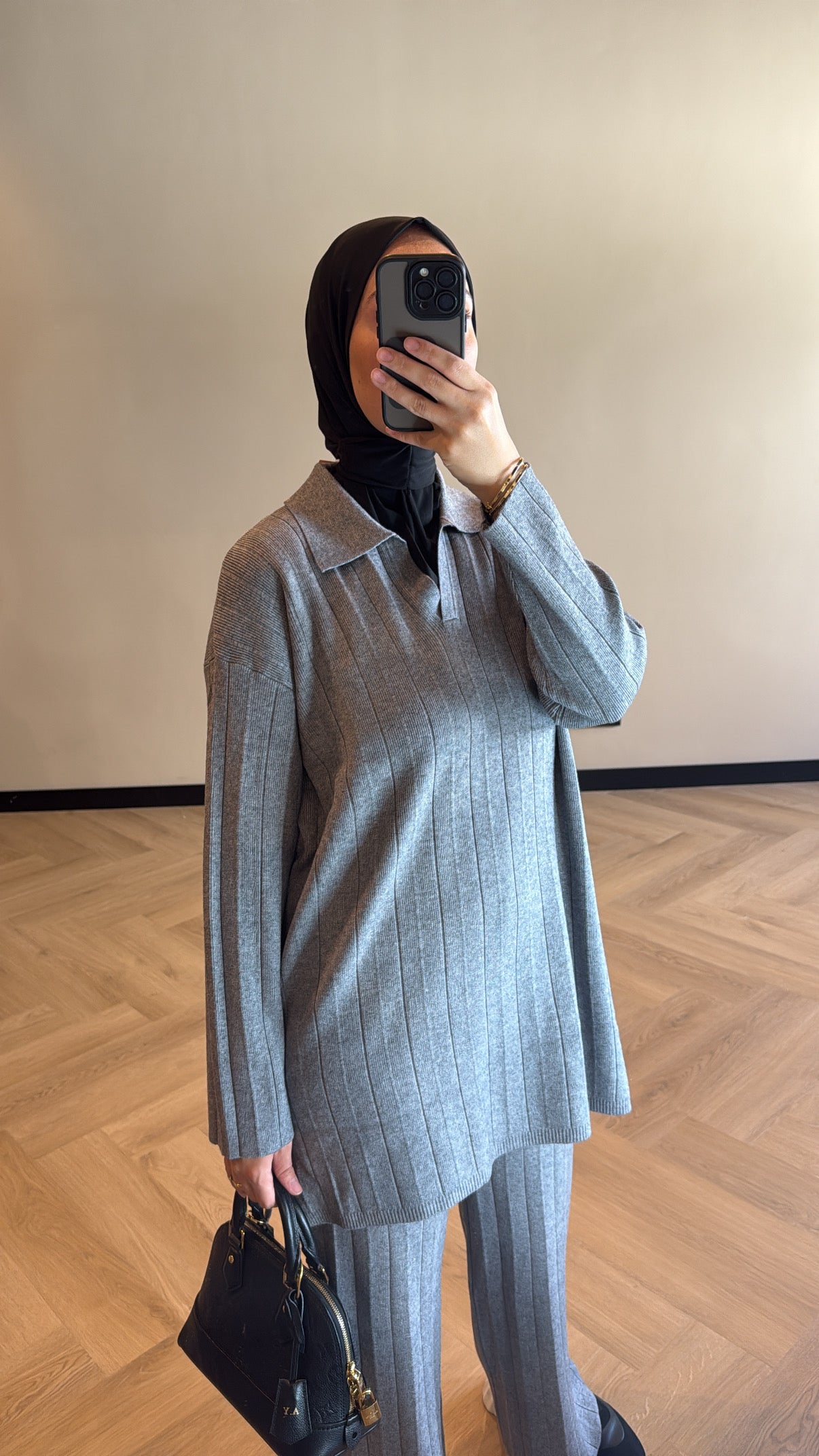 Two Piece Set Jade - Grey