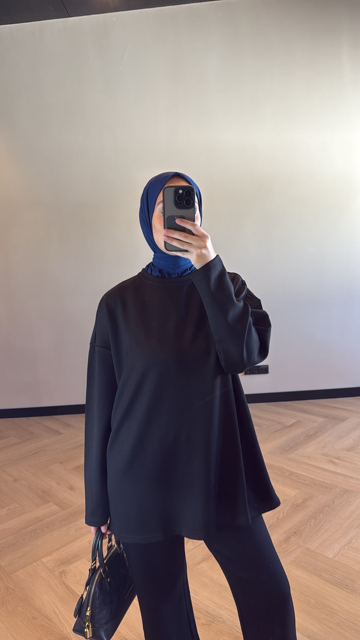 Comfy Two Piece Set - Black