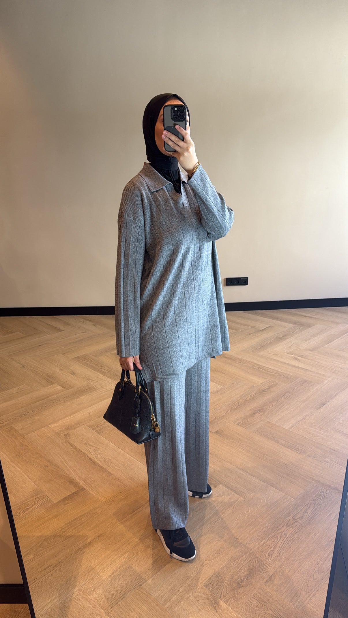 Two Piece Set Jade - Grey