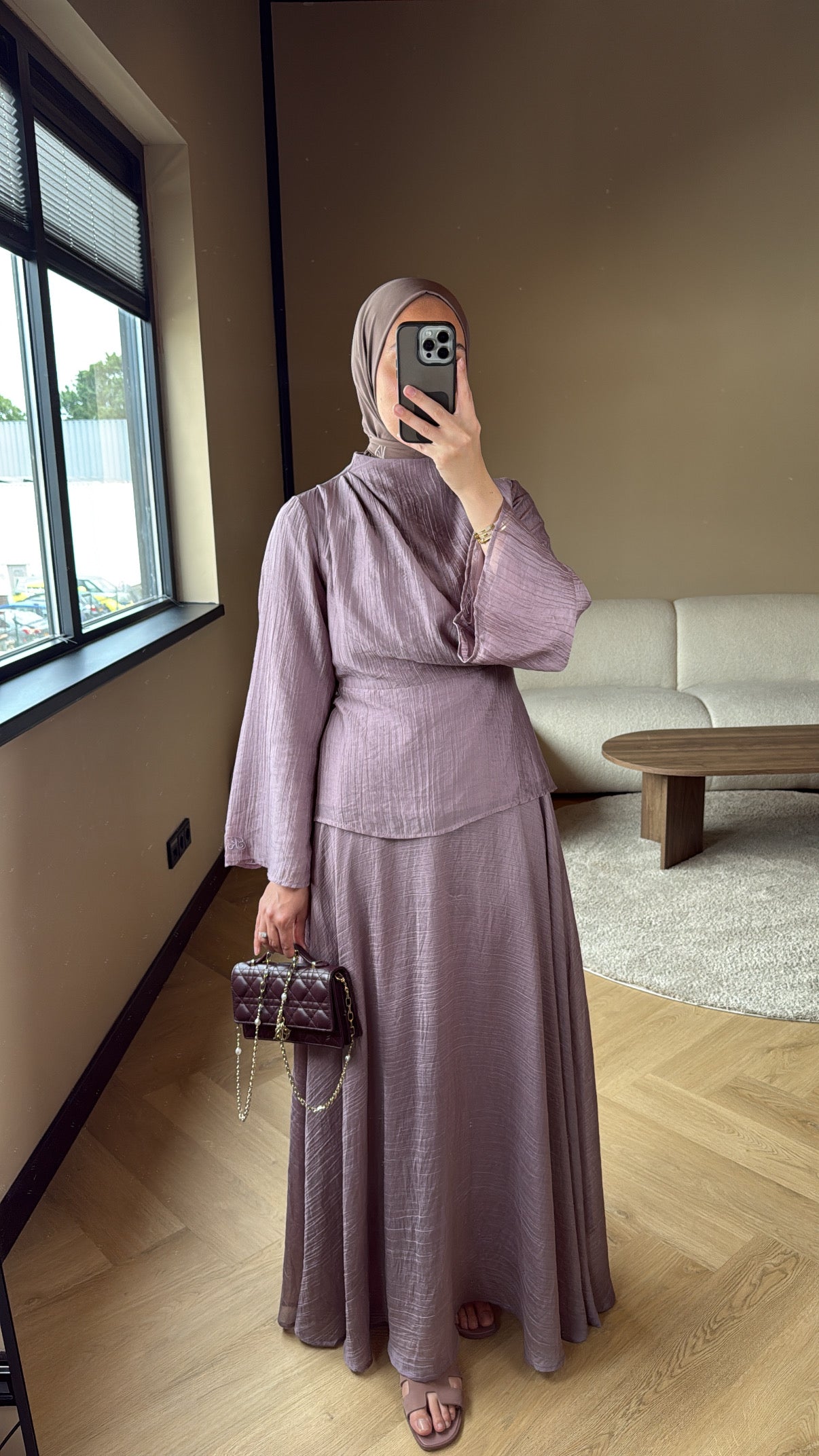 Skirt Set Maysa - Rose
