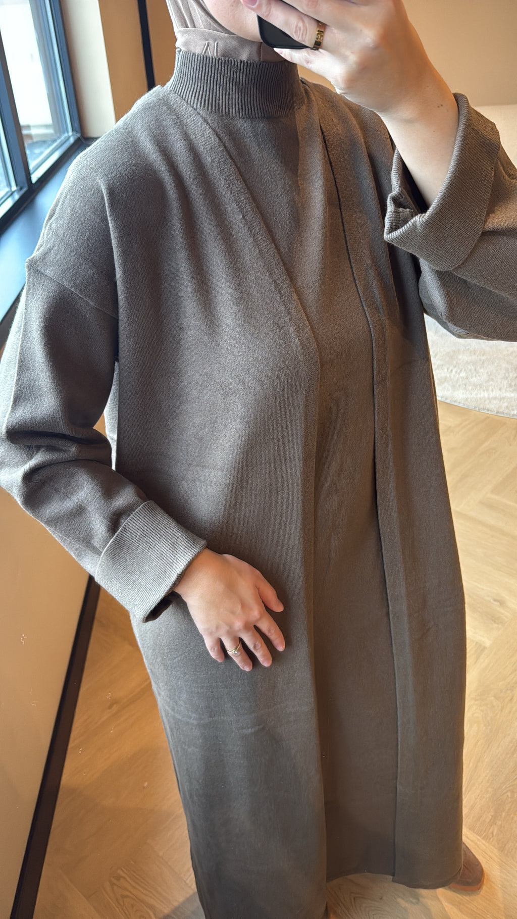 Knit Set Maysa - Brown (SHORT)