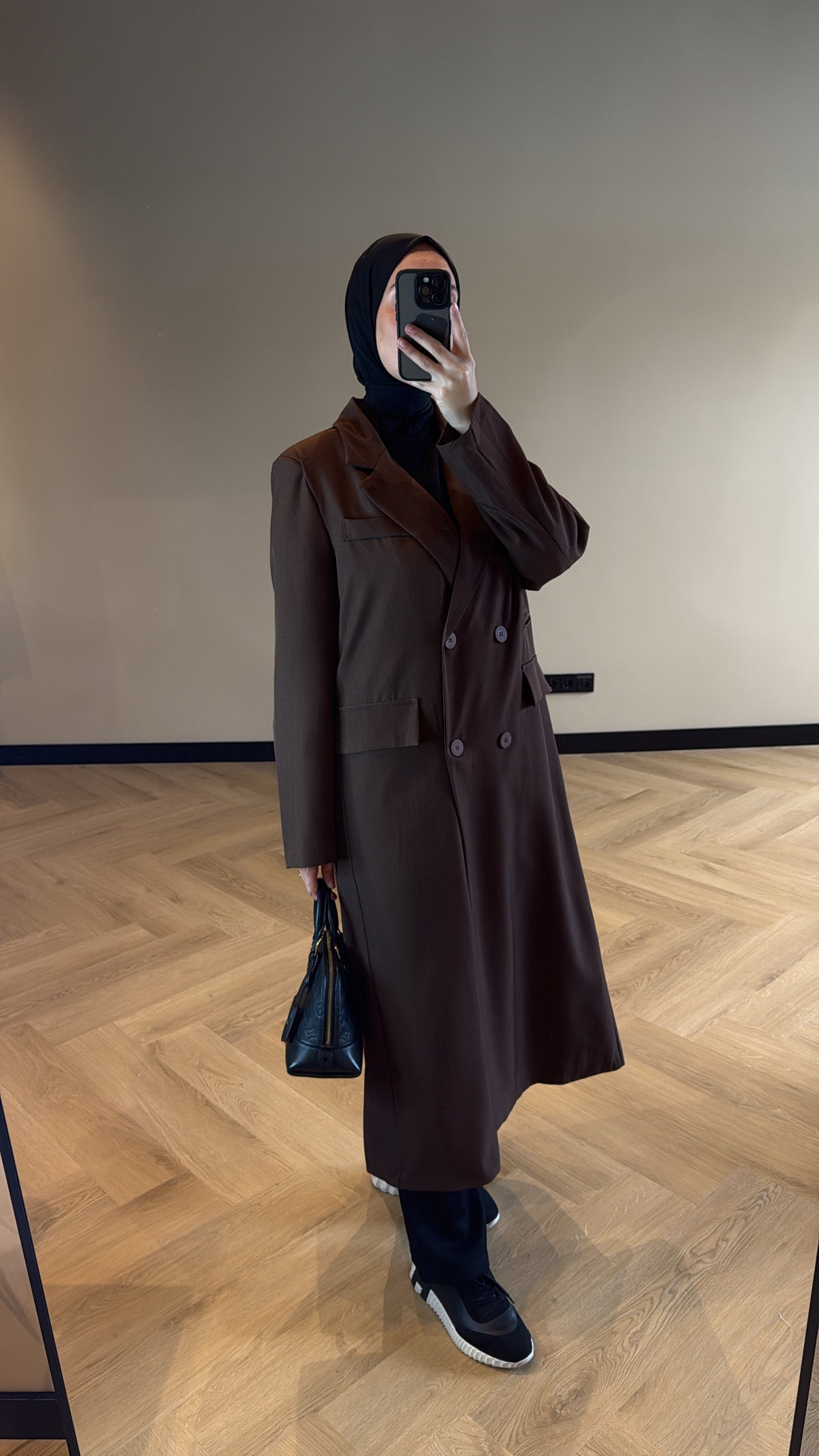 Long Blazer Sara - Brown