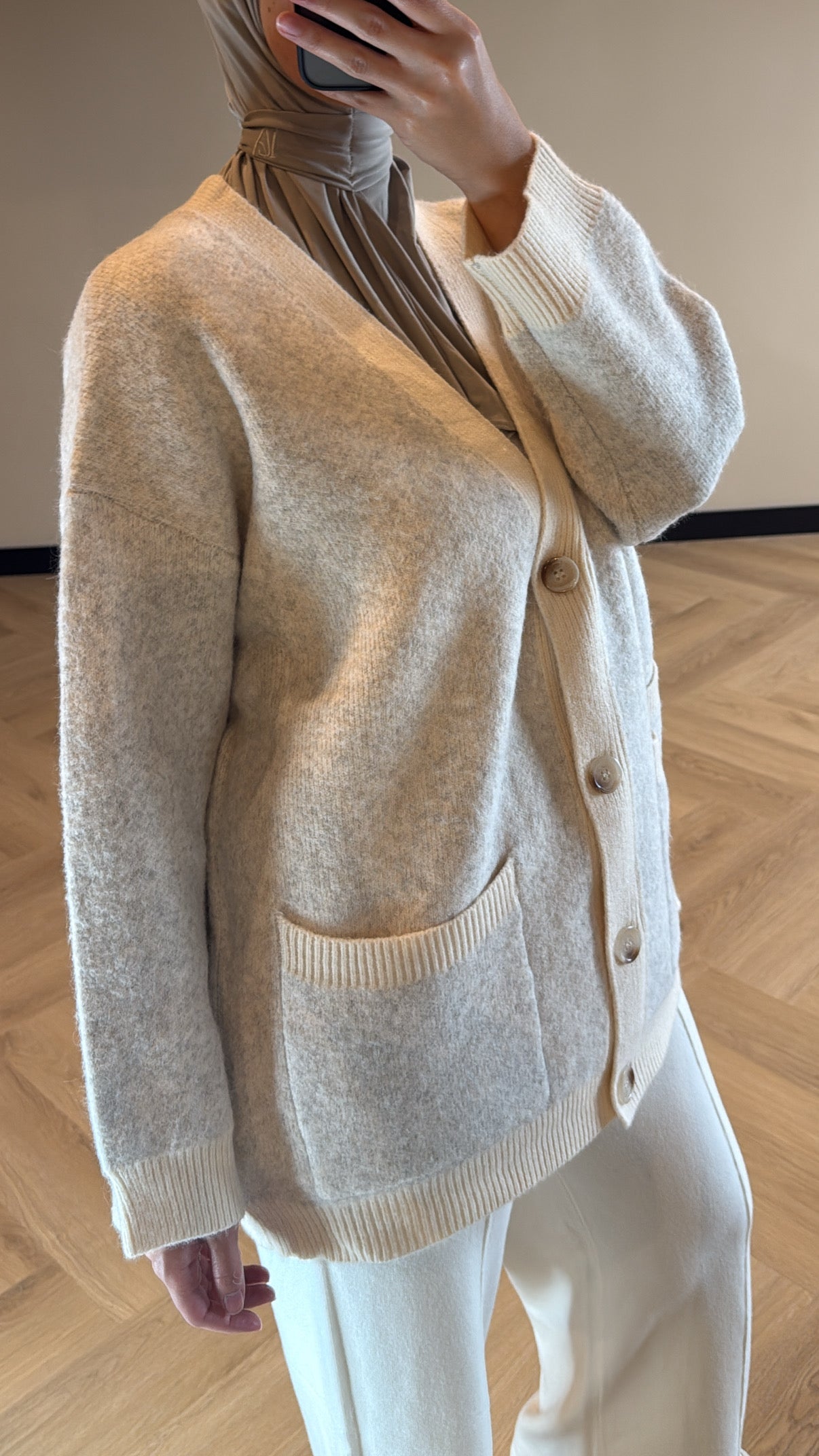 Cardigan Beige