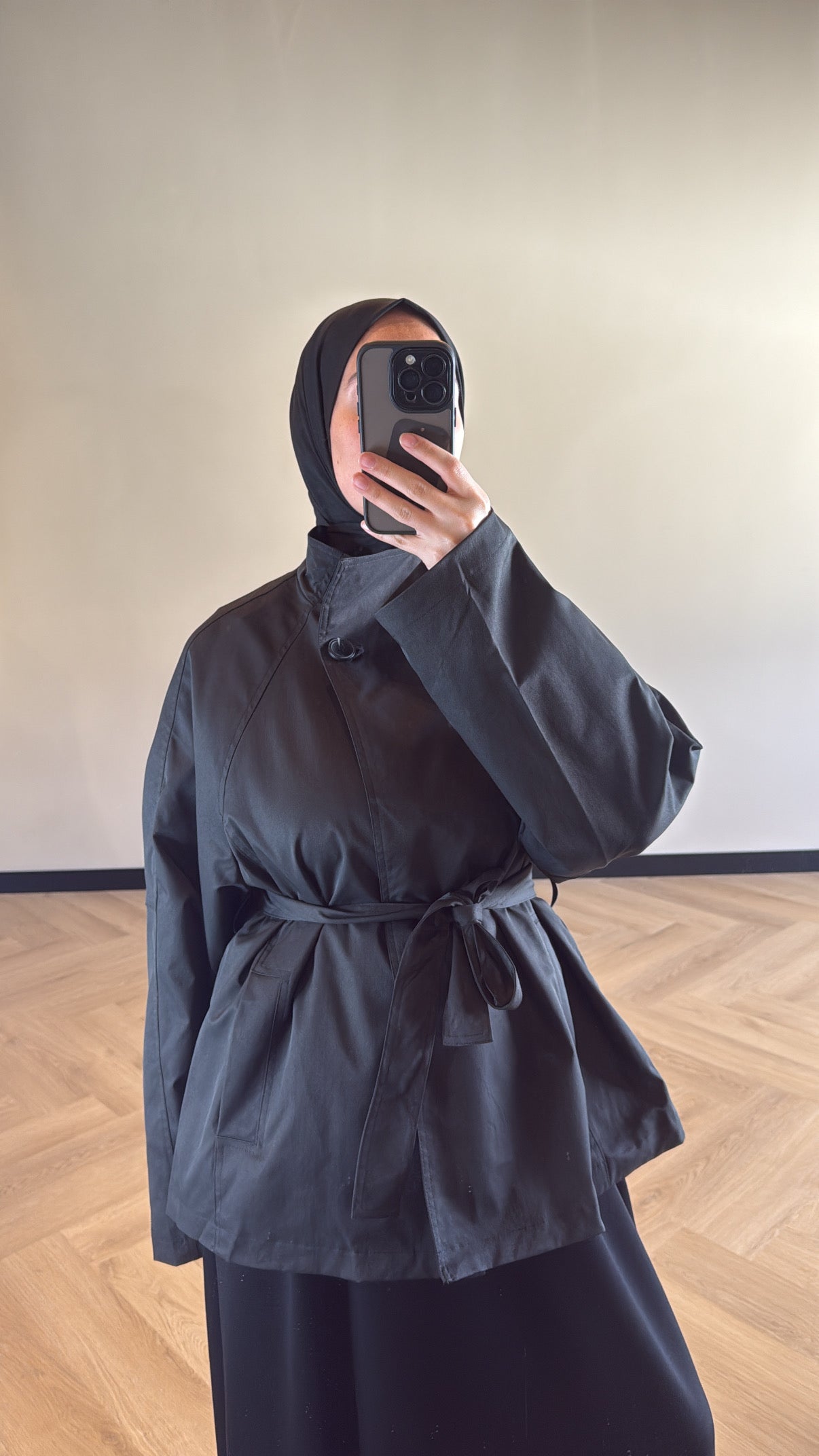 Trench Wiam - Black