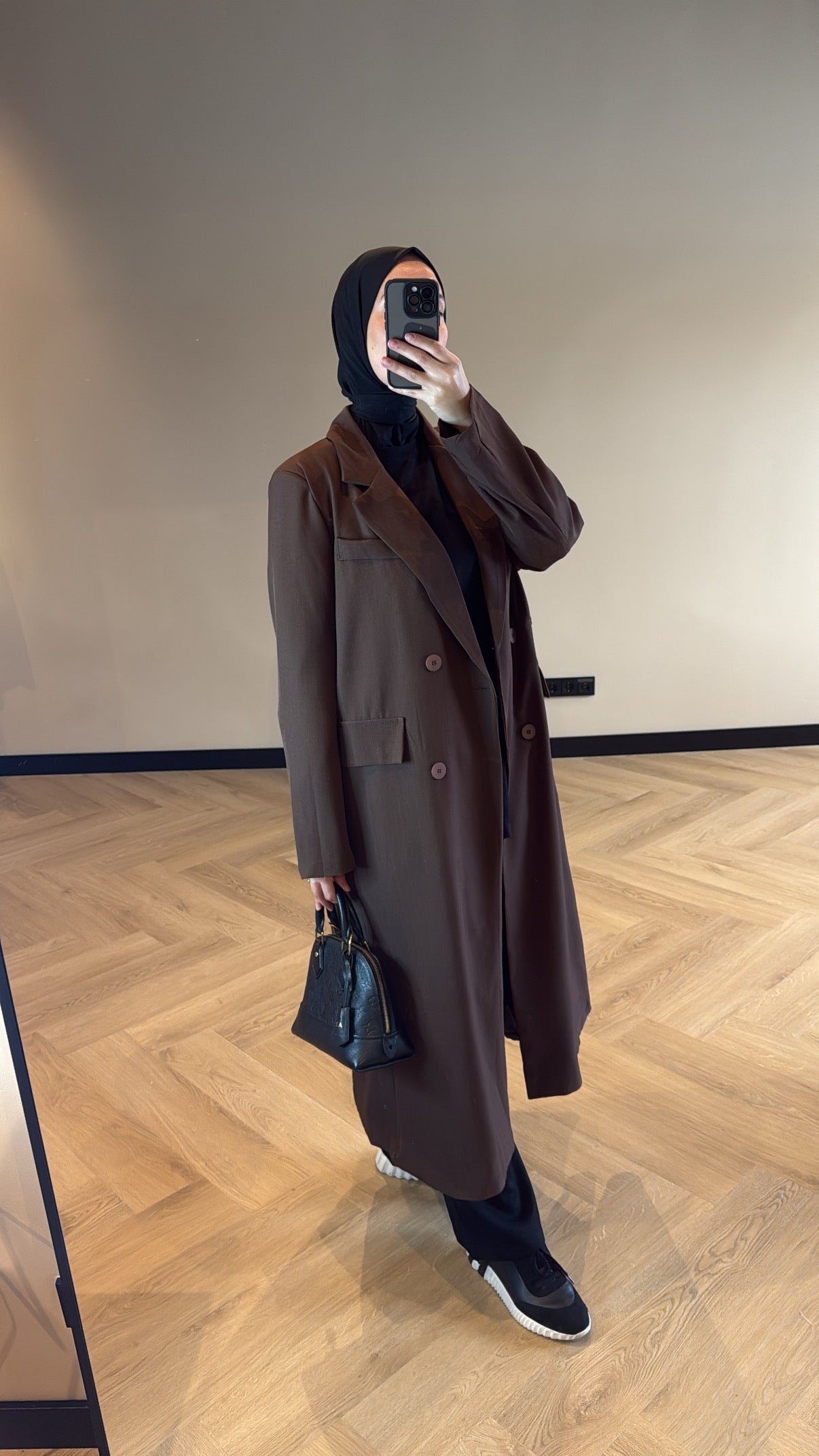 Long Blazer Sara - Brown