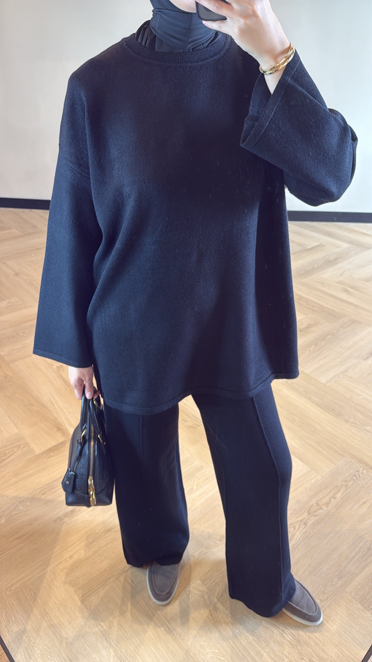 Two Piece Set Isra - Black