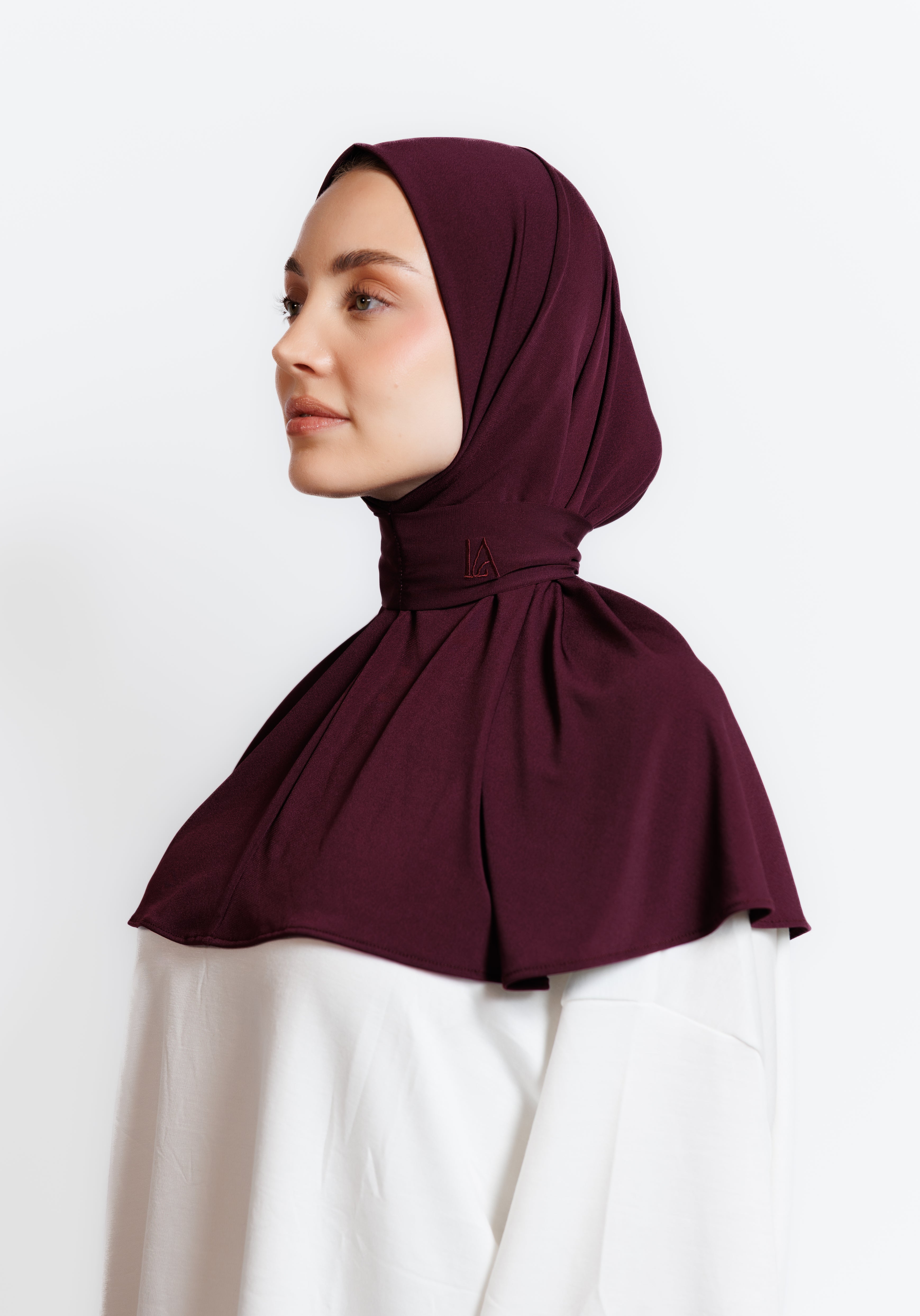 Bamboo Signature Scarf - Deep Prune