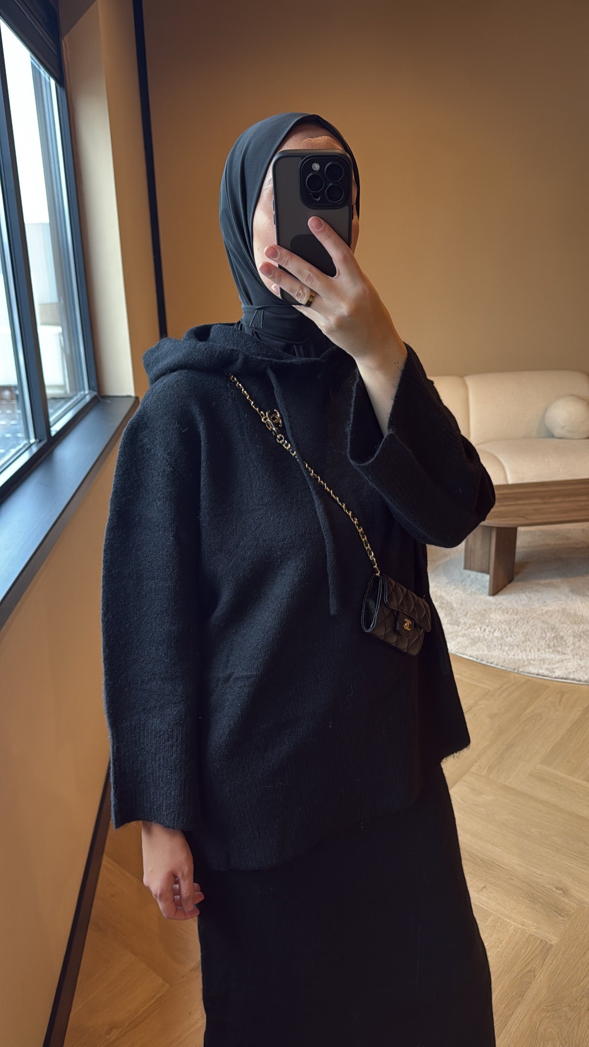 Skirt Set Inaya - Black