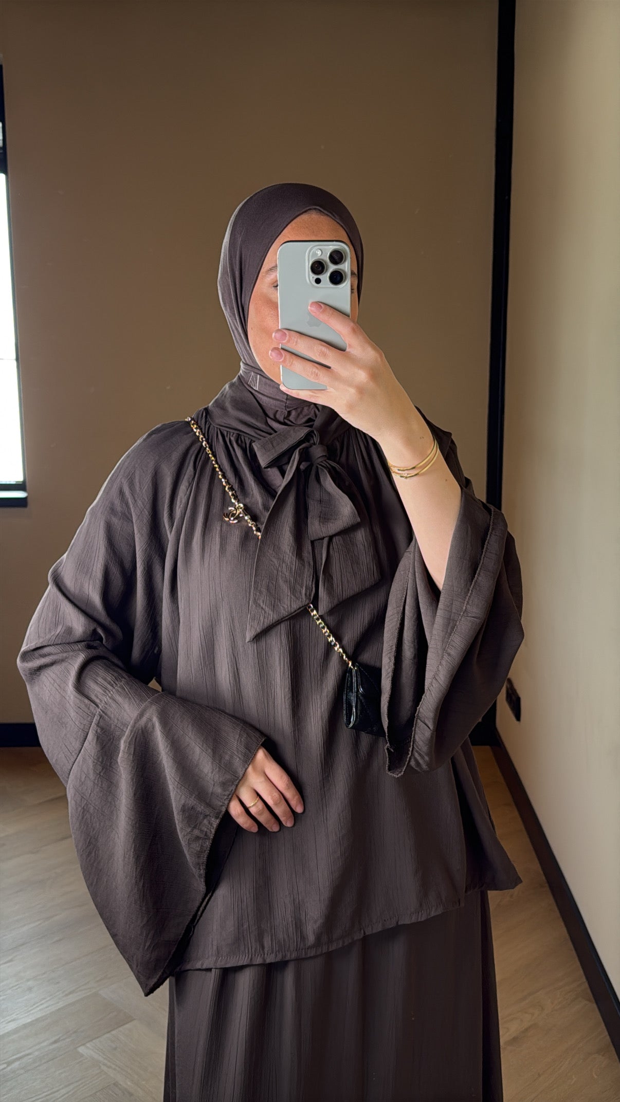 Skirt Set Layla - Brown