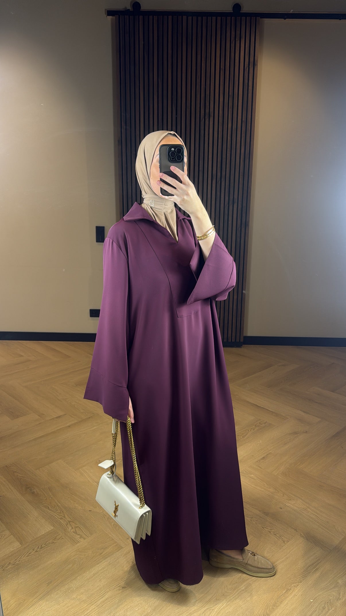 Abaya Safa - Purple