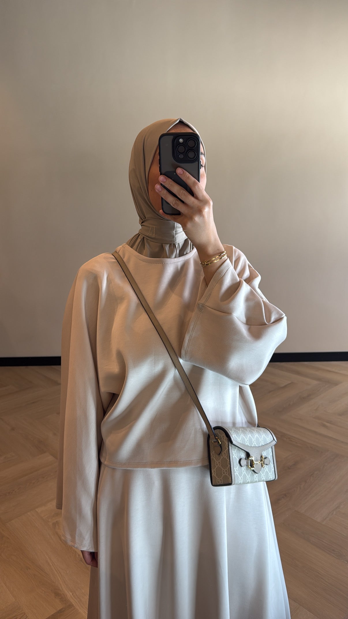 Skirt set Nayla - Beige