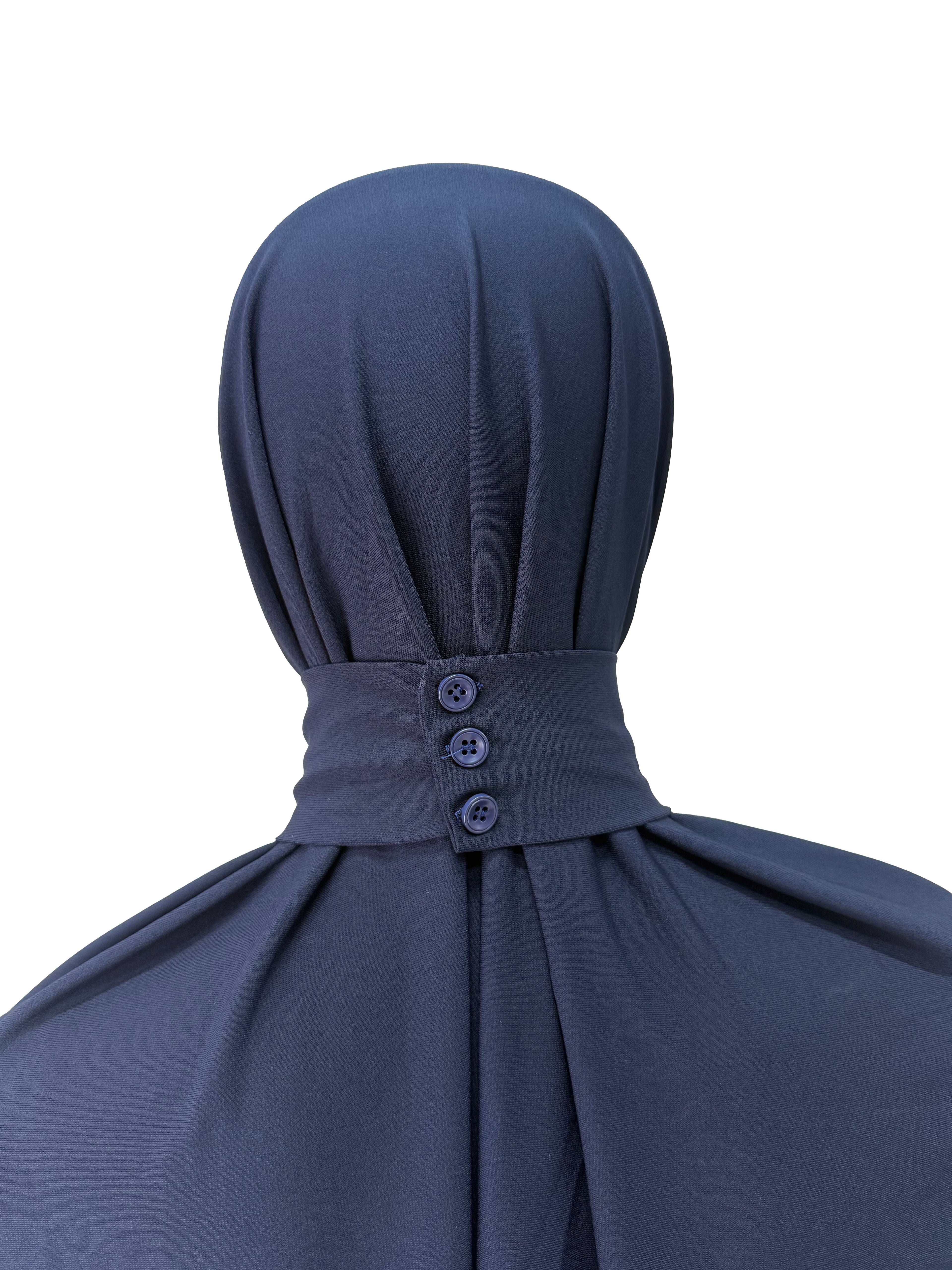 Signature Lumiya Scarf - Navy Blue